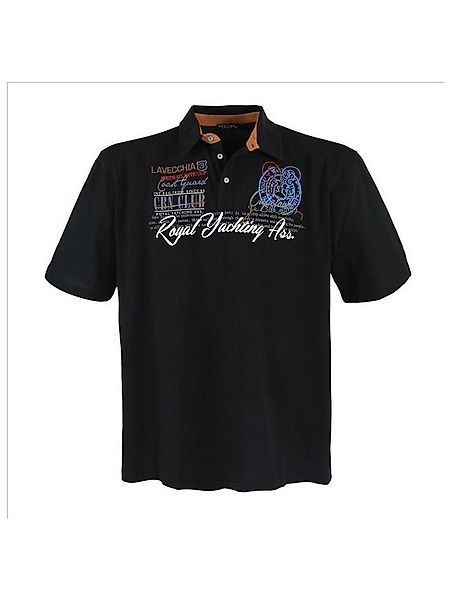 Lavecchia Poloshirt Lavecchia Herren Poloshirt LV-4688 (Schwarz, 3XL) Herre günstig online kaufen