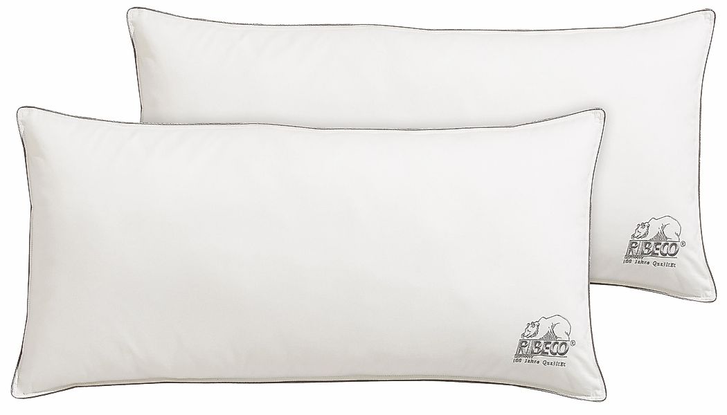 RIBECO Microfaserkissen Marie, Kissen 40x80 cm günstig online kaufen