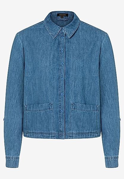 MORE&MORE Langarmbluse Jeansbluse günstig online kaufen