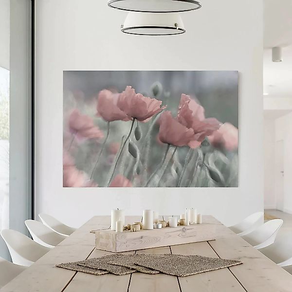 home24 Leinwandbild Malerische Mohnblumen IV günstig online kaufen