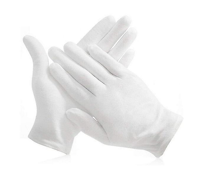 Coonoor Baumwollhandschuhe 12/24 Stck./Pack, waschbar bei 60°C (12-St) günstig online kaufen