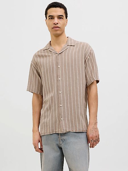 Jack & Jones Kurzarmhemd "JJEENZO STRIPE RESORT SHIRT SS SN", mit Streifen günstig online kaufen