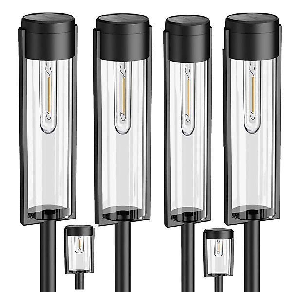 DOPWii Gartenleuchte Solarlampen für Außen Garten,800mAh, günstig online kaufen