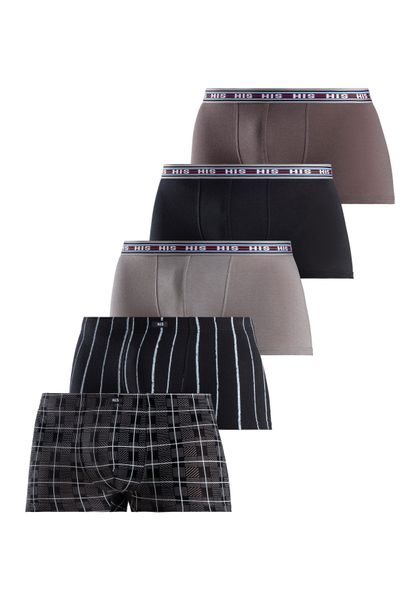 H.I.S Boxer "Boxershorts für Herren" Packung, 5 Stk. tlg., aus Baumwoll-Str günstig online kaufen