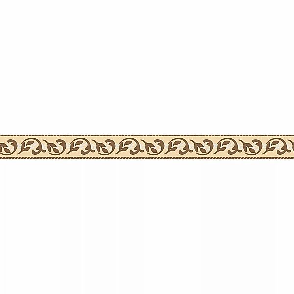 Bricoflor Tapeten Bordüre im Mediterranen Stil Ornament Tapetenborte für Wo günstig online kaufen