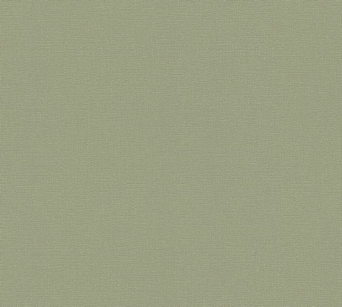 Bricoflor Tapete in Olivgrün Vinyl Struktur Effekt Vliestapete für Wohnzimm günstig online kaufen