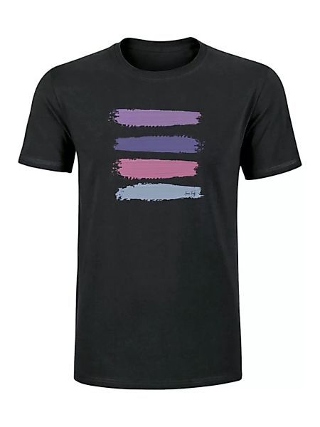Premium Herren T-shirt Rolls "Stripes" Aus 100% Bio-baumwolle günstig online kaufen
