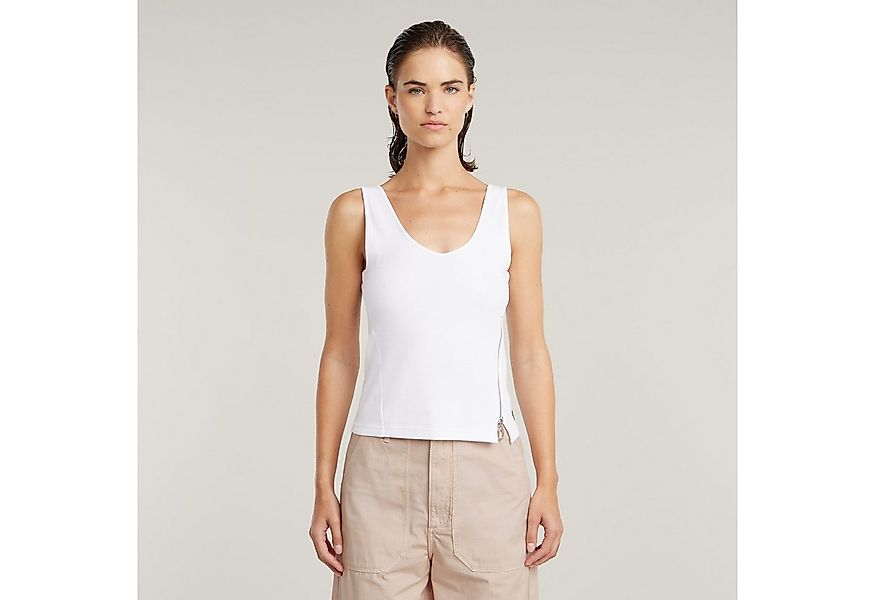 G-STAR Trägertop Asymmetrical Zip mit Reißverschluss günstig online kaufen