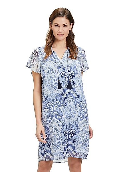 Cartoon Sommerkleid Cartoon Freizeitkleid mit Rüschen günstig online kaufen