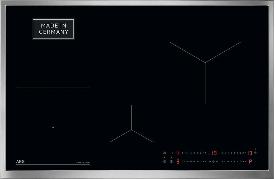 AEG Induktions-Kochfeld "TO84IB0FRB" Powerboost, Bridge, 14 Stufen, Topferk günstig online kaufen