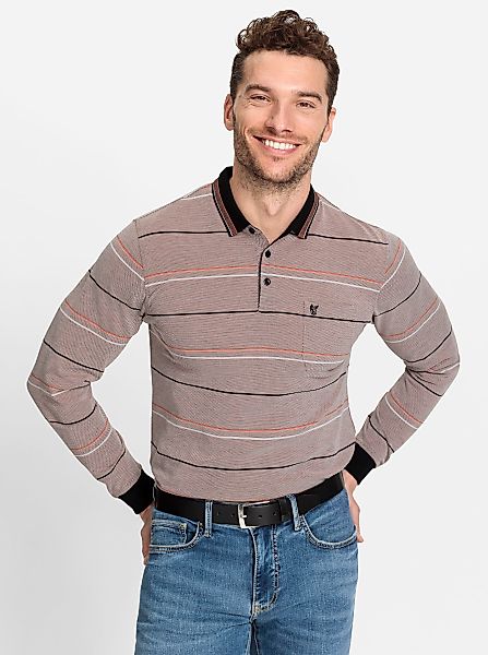 Hajo T-Shirt Langarm-Poloshirt günstig online kaufen