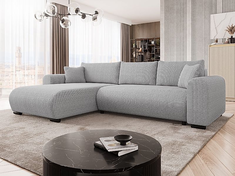 MIRJAN24 Ecksofa Merkos Cord, mit Schlaffunktion günstig online kaufen