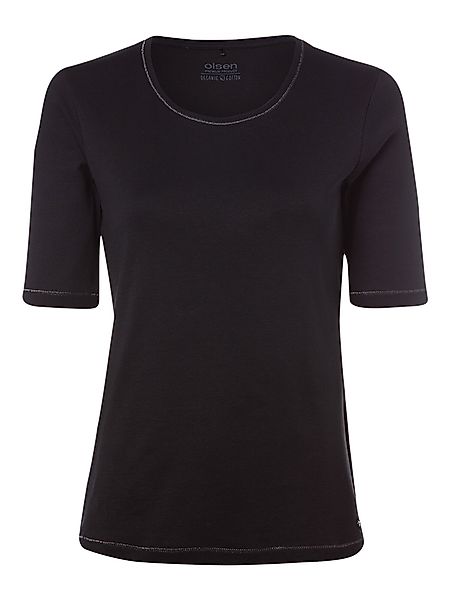 Olsen Rundhalsshirt (1-tlg) mit kleinem Stern günstig online kaufen