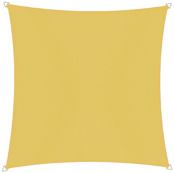 Windhager Sonnensegel "Cannes Quadrat", 4x4m, gelb günstig online kaufen