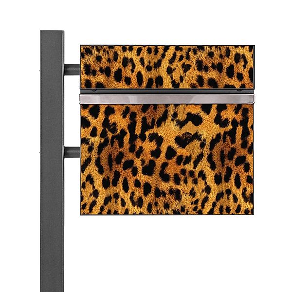Banjado Standbriefkasten Anthrazit 45x120x16.5cm Groß Inkl. Montagematerial günstig online kaufen