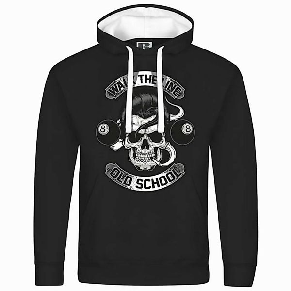 deinshirt Kapuzenpullover Herren Kapuzenpullover Walk the line Mit Print Mo günstig online kaufen