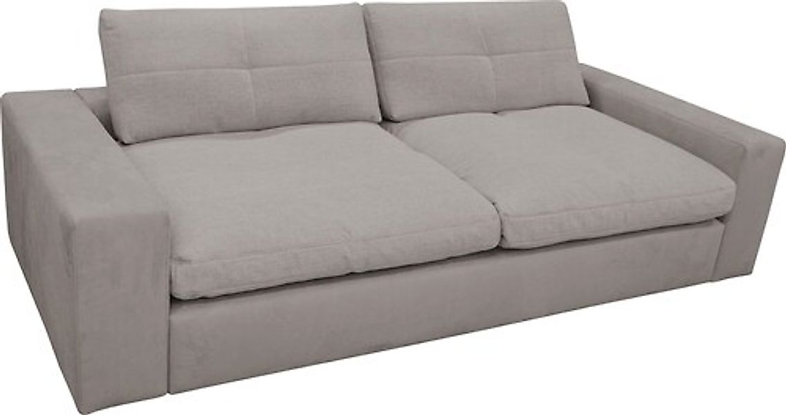 alina Big-Sofa »Sandy«, 266 cm breit und 123 cm tief, in modernem Cordstoff günstig online kaufen