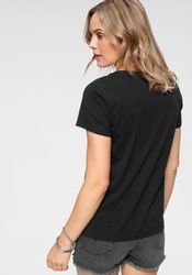 Levis V-Shirt "Perfect Tee" mit kleinem Batwing- Logo günstig online kaufen