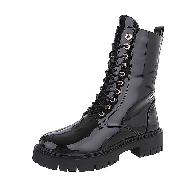 Ital-Design Damen Schnürschuhe Freizeit Schnürstiefelette (87118114) günstig online kaufen