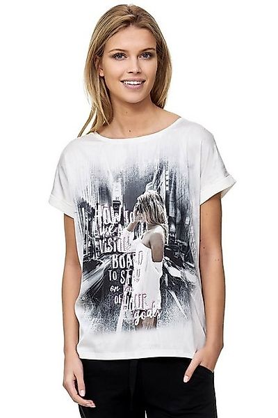 Decay T-Shirt mit großflächigem Aufdruck 3317486 günstig online kaufen
