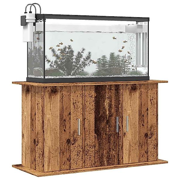 vidaXL Aquariumunterschrank Aquariumständer Altholz-Optik 101x41x58 cm günstig online kaufen