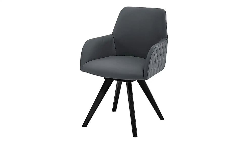 Dine + Mine Esszimmerstuhl  Bristol 2 ¦ grau ¦ Maße (cm): B: 61 H: 88 T: 66 günstig online kaufen