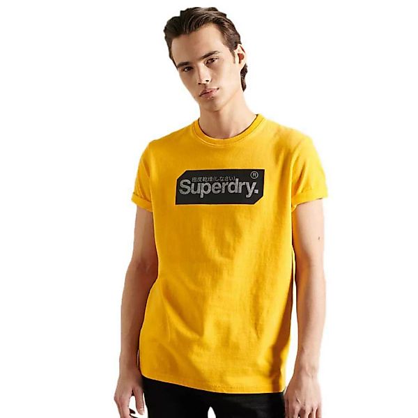 Superdry Core Logo Tag Kurzarm T-shirt 2XL Utah Gold günstig online kaufen