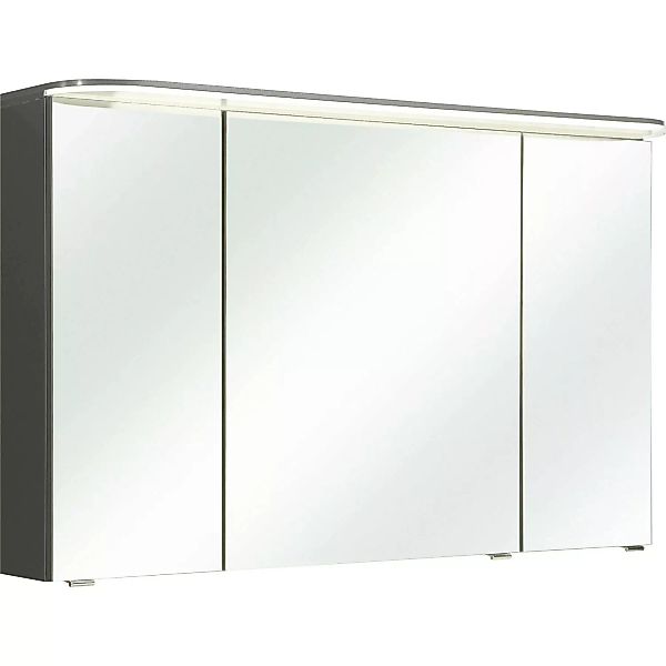 Pelipal Spiegelschrank Quantum 05 Anthrazit 120 cm mit Softclose Türen günstig online kaufen