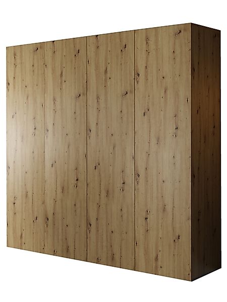 Compleo Kleiderschrank kaschmir oder eiche artisan, günstig online kaufen
