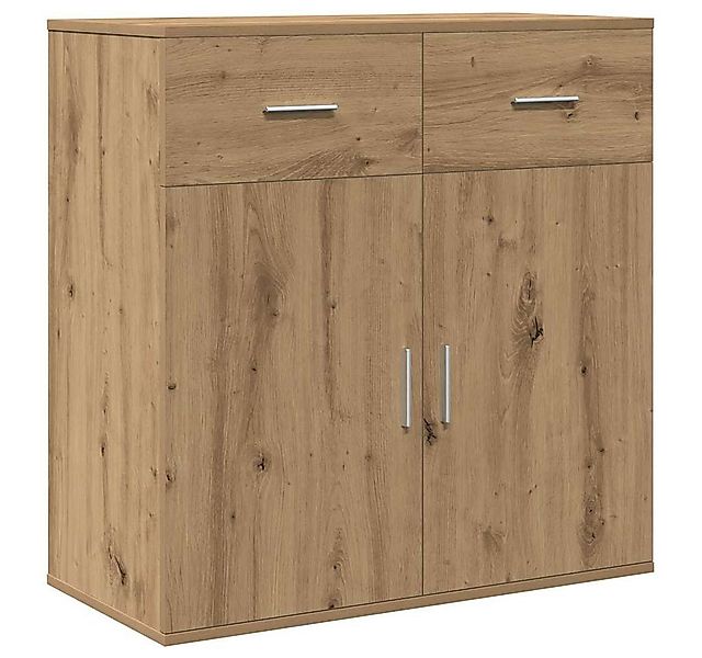 vidaXL Sideboard Sideboard Eiche handwerklich 79 x 38 x 80 cm Holzwerkstoff günstig online kaufen