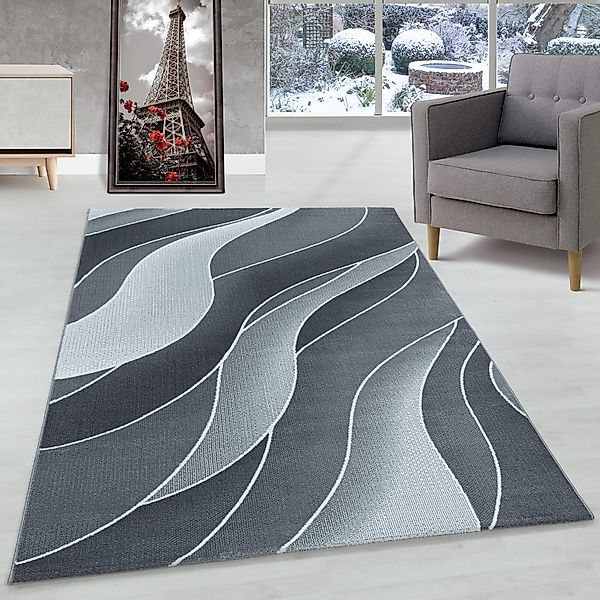 Carpettex Designteppich Wellen Design, Läufer, Höhe: günstig online kaufen