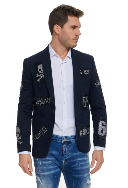 Denim Distriqt Jerseysakko Herren Sakko mit günstig online kaufen