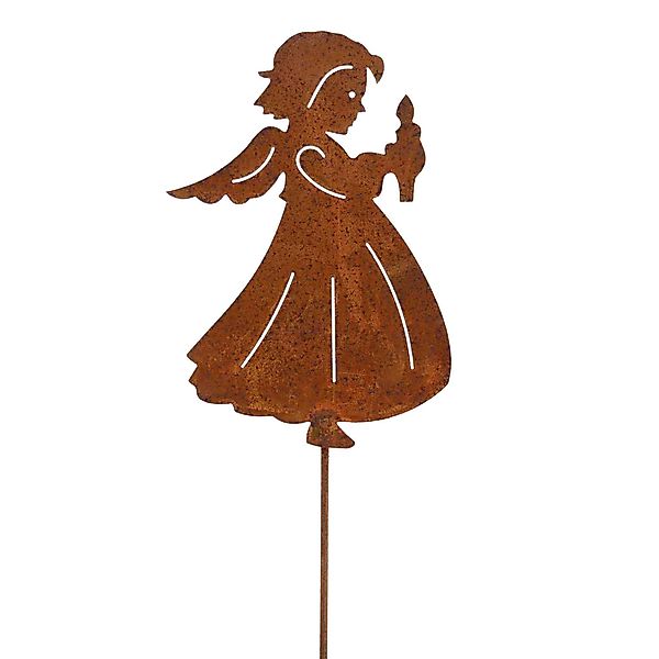 Rostikal Weihnachtsfigur Weihnachtsdeko aussen Weihnachten Engel günstig online kaufen
