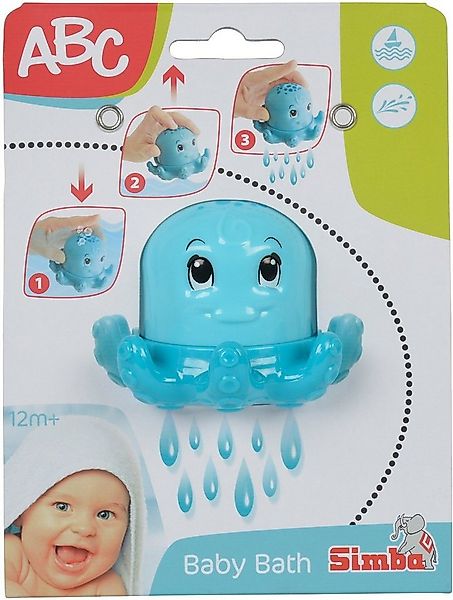 ABC-Dickie-Simba Badespielzeug Kleinkindwelt Badekrake mit lustiger Wasserf günstig online kaufen