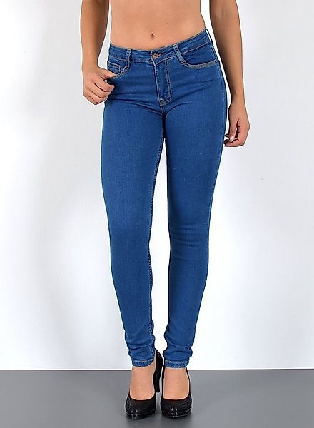 ESRA Skinny-fit-Jeans S400 Damen High Waist Skinny Jeans Stretch Hose hohe günstig online kaufen