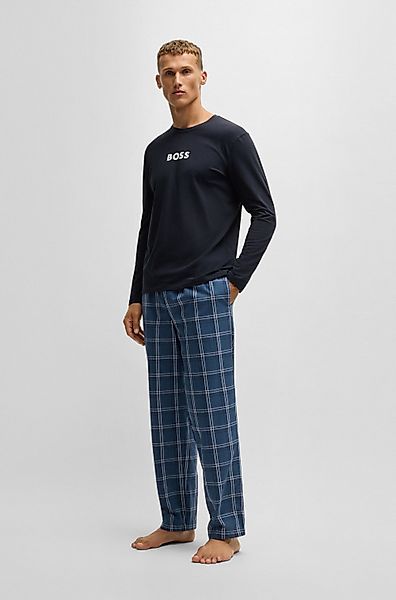 BOSS Pyjama Easy Long Set günstig online kaufen