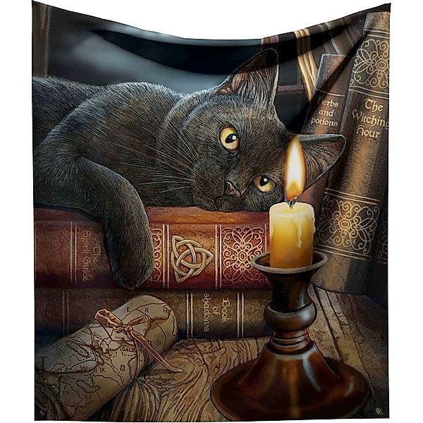 Wohndecke Kuscheldecke Hexen Katze - Witching günstig online kaufen