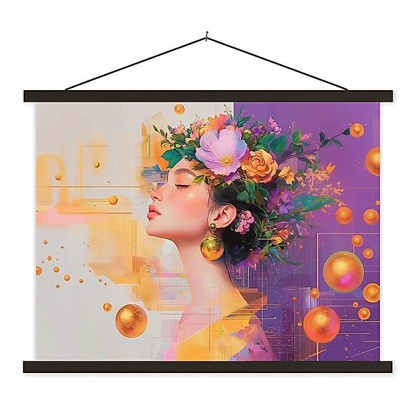 MuchoWow Poster Abstrakt - Frau - günstig online kaufen