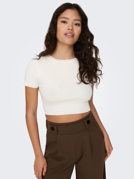 JDY Kurzarmpullover JDYCIRKELINE S/S CROP TOP günstig online kaufen
