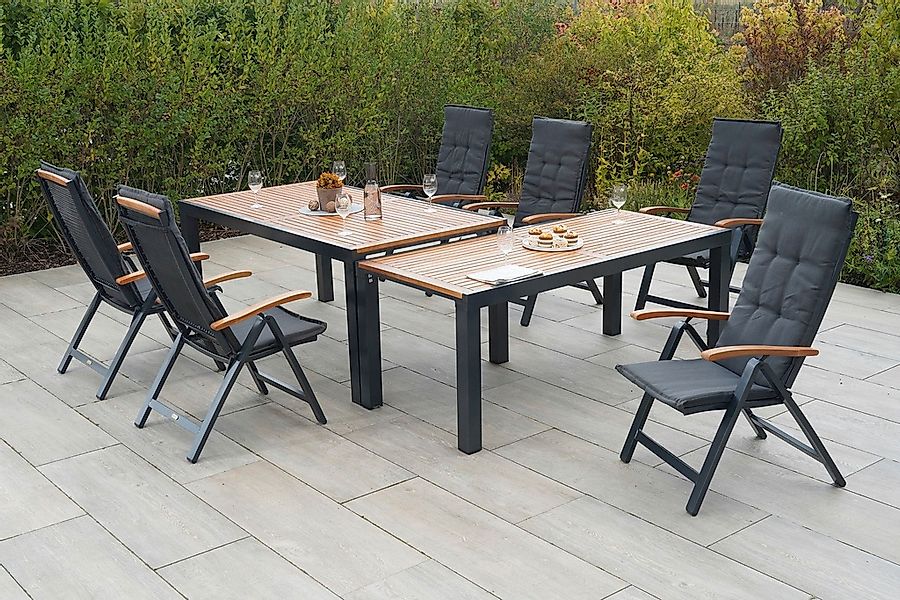 MERXX Garten-Essgruppe "Tilos", (13 tlg.), inkl. Auflagen günstig online kaufen