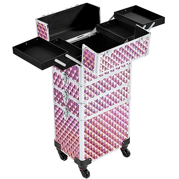 Yaheetech Kosmetikkoffer, Friseurkoffer Schminkkoffer Beauty Case günstig online kaufen