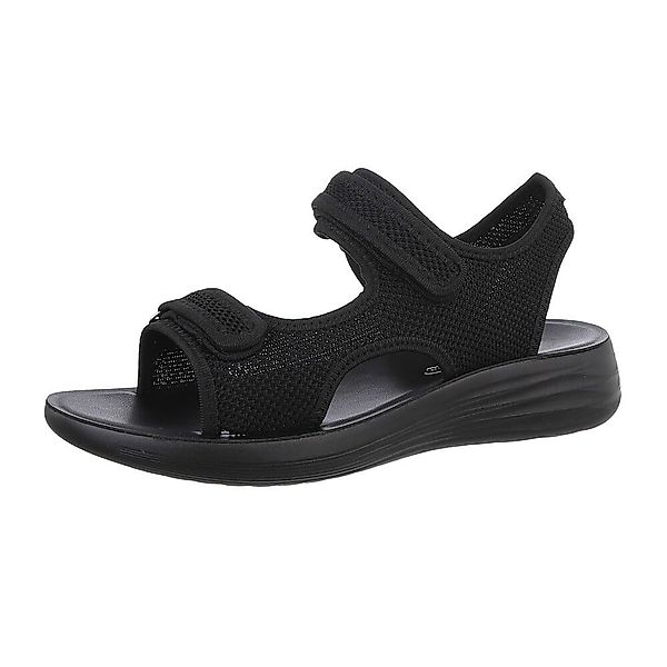 Ital-Design Damen Freizeit Riemchensandalette (86527293) Keilabsatz/Wedge günstig online kaufen
