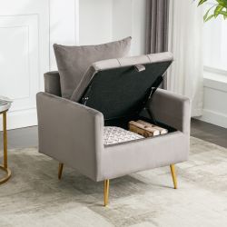 Flieks Loungesessel mit hydraulischem Stauraum und günstig online kaufen