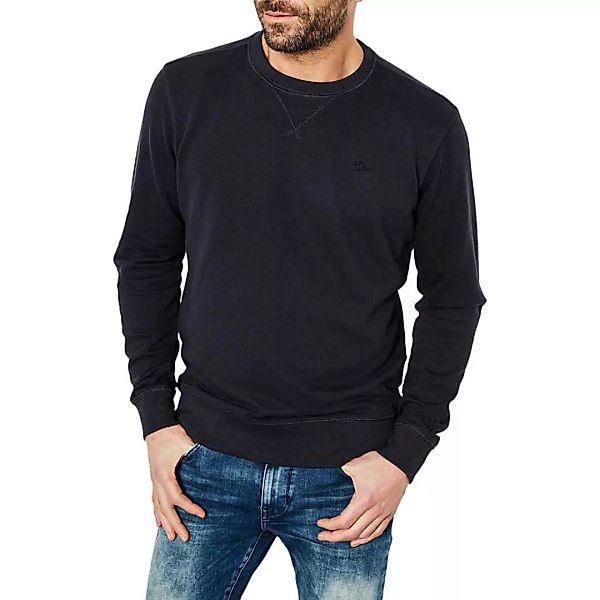 Petrol Industries Ribbed Neck Sweatshirt XL Deep Navy günstig online kaufen