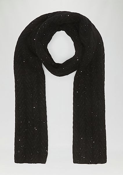 s.Oliver BLACK LABEL Halstuch Strukturierter Schal günstig online kaufen