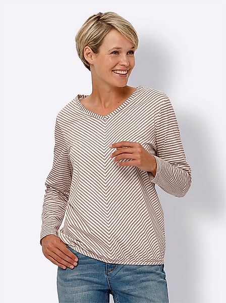 Sieh an! T-Shirt Langarmshirt . günstig online kaufen