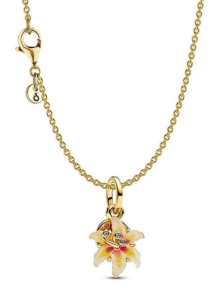 Pandora Kette mit Anhänger Damen-Disney Rapunzel Sonnentropfenblume Goldfar günstig online kaufen