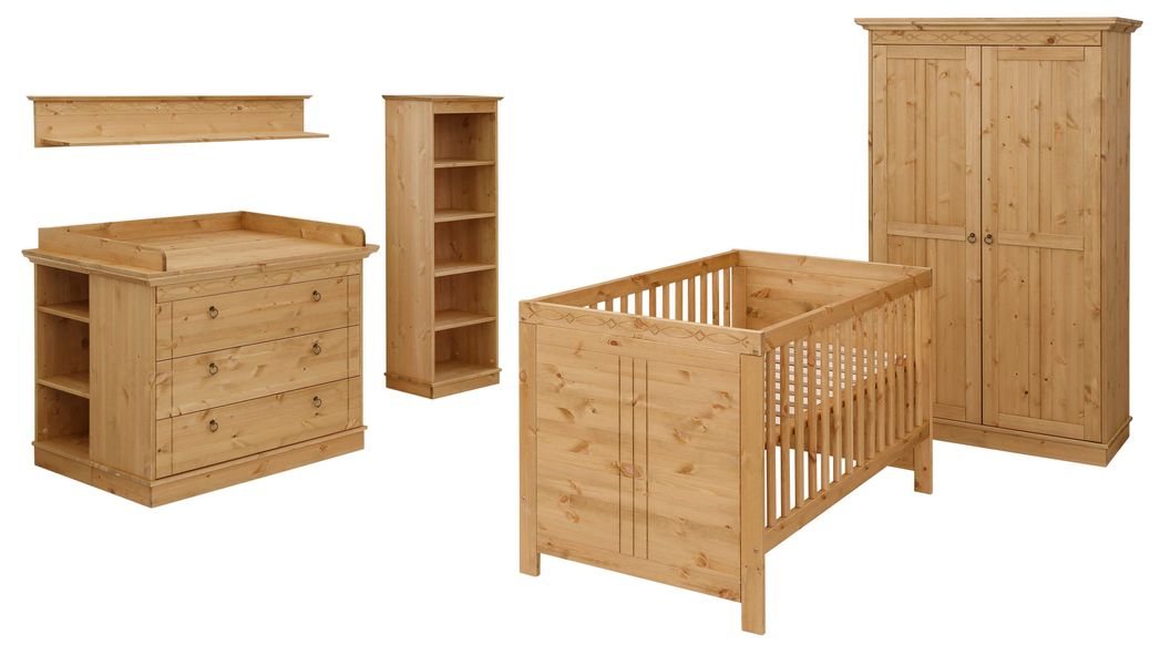 Lüttenhütt Babyzimmer-Komplettset Indra, FSC® zertifiziertes Massivholz, günstig online kaufen