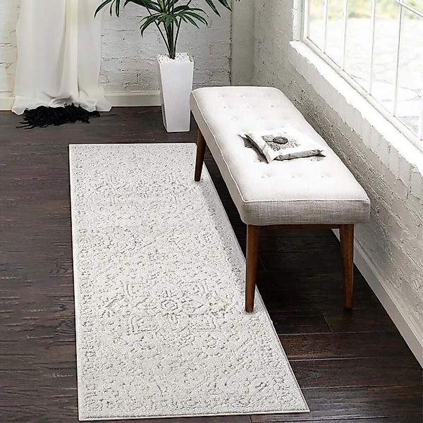 Carpet City Teppich "LOUNGE 0638" rechteckig 15 mm Höhe Kurzflor-Teppich Mo günstig online kaufen