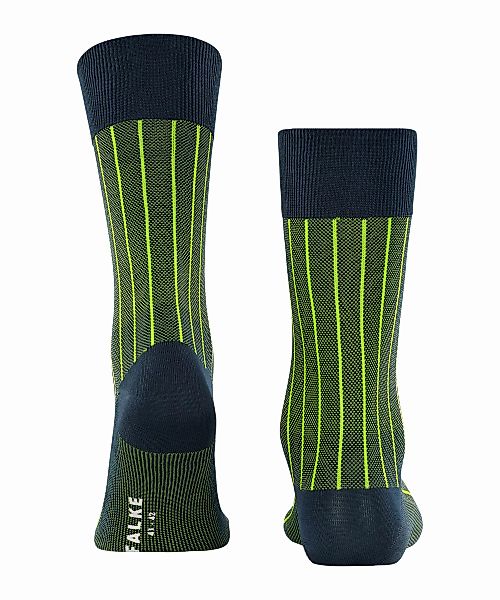 FALKE Oxford Neon Herren Socken, 39-40, Grün, Rippe, Baumwolle, 13096-61400 günstig online kaufen